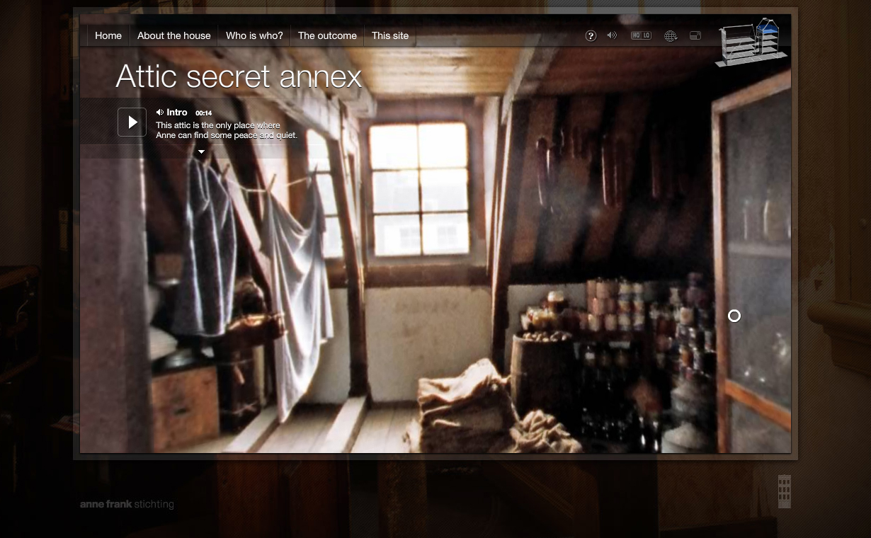 Take A Virtual Tour Of The Anne Frank House Anne Frank House Anne Frank Virtual Tour